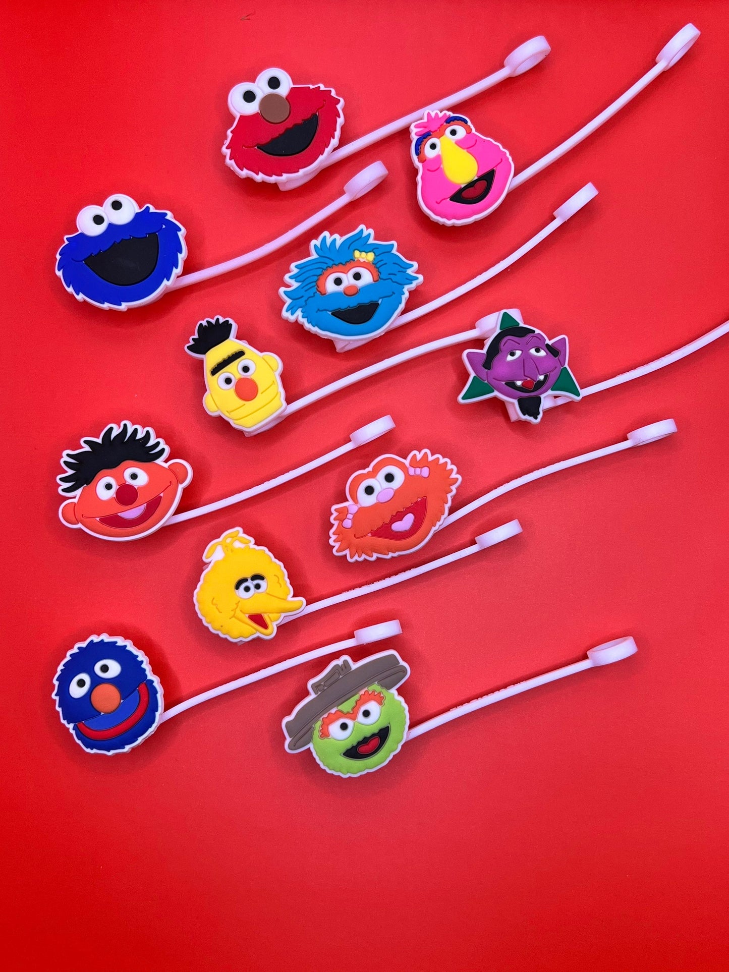 Sesame Street Straw Tips straw tip covers