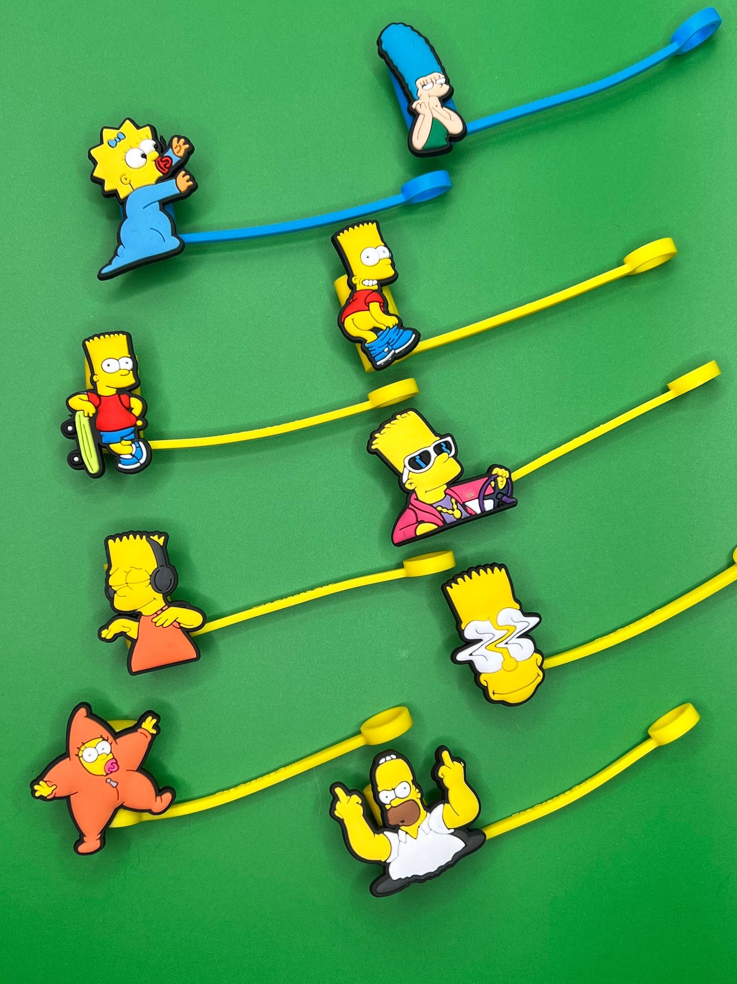 The Simpsons Straw Tips