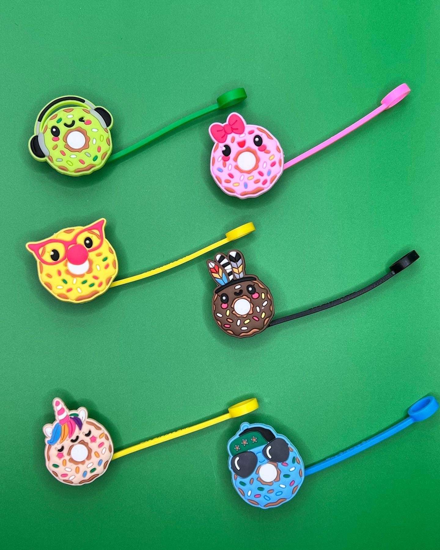 COOL DONUTS Straw Tips