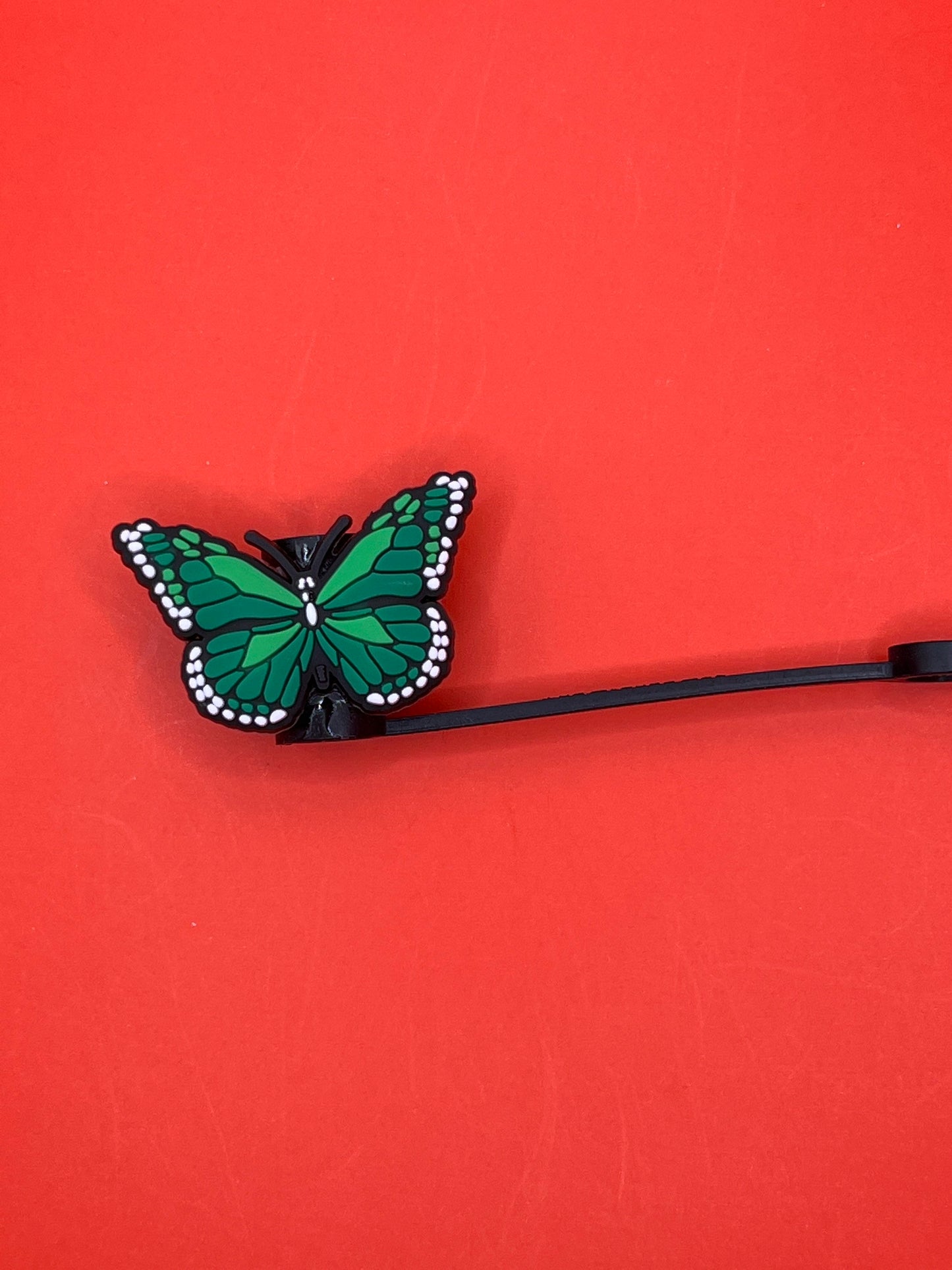 Straw Tip Cover-Reusable Drinking Straw Tips (Butterfly)