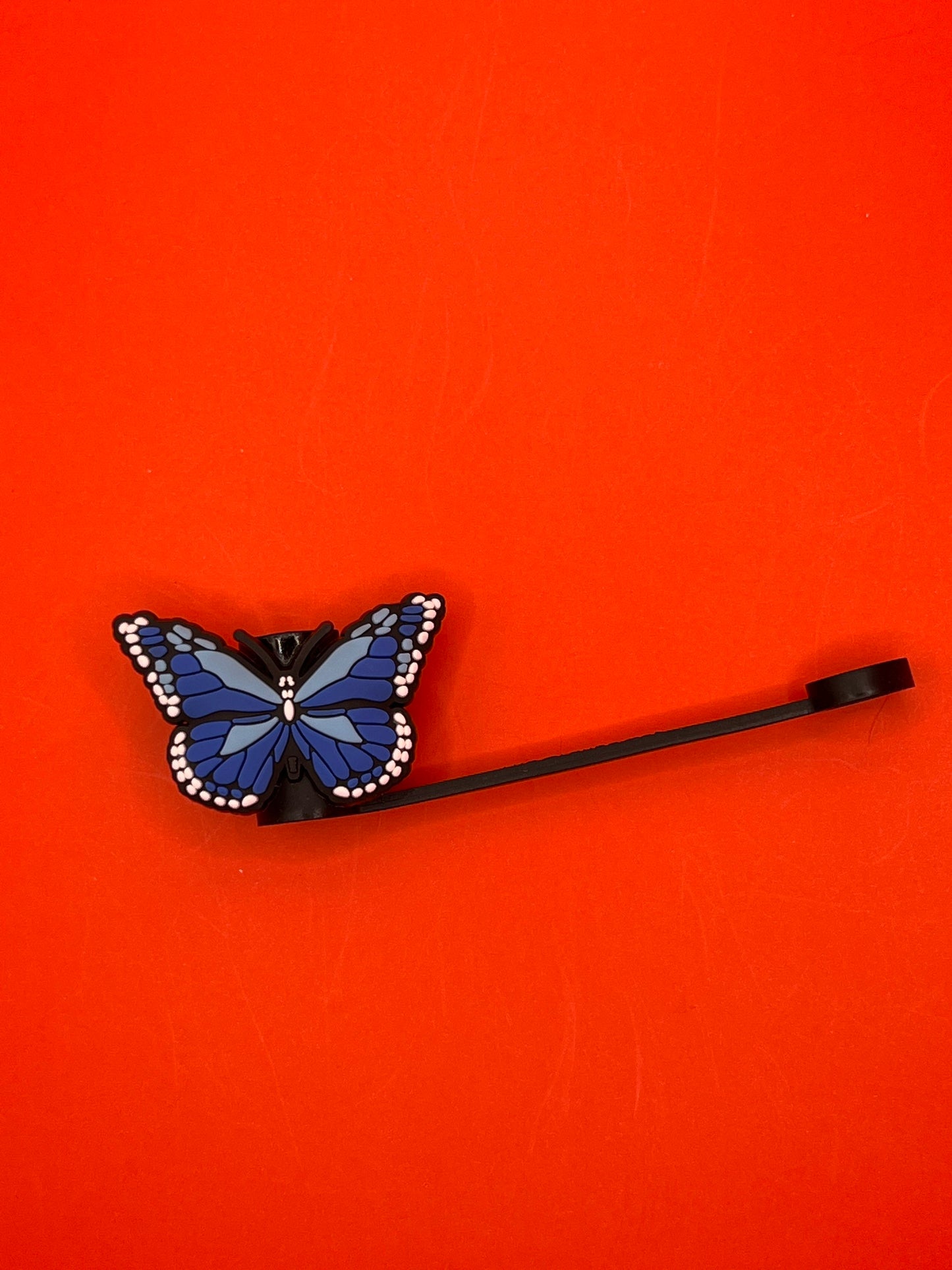 Straw Tip Cover-Reusable Drinking Straw Tips (Butterfly)