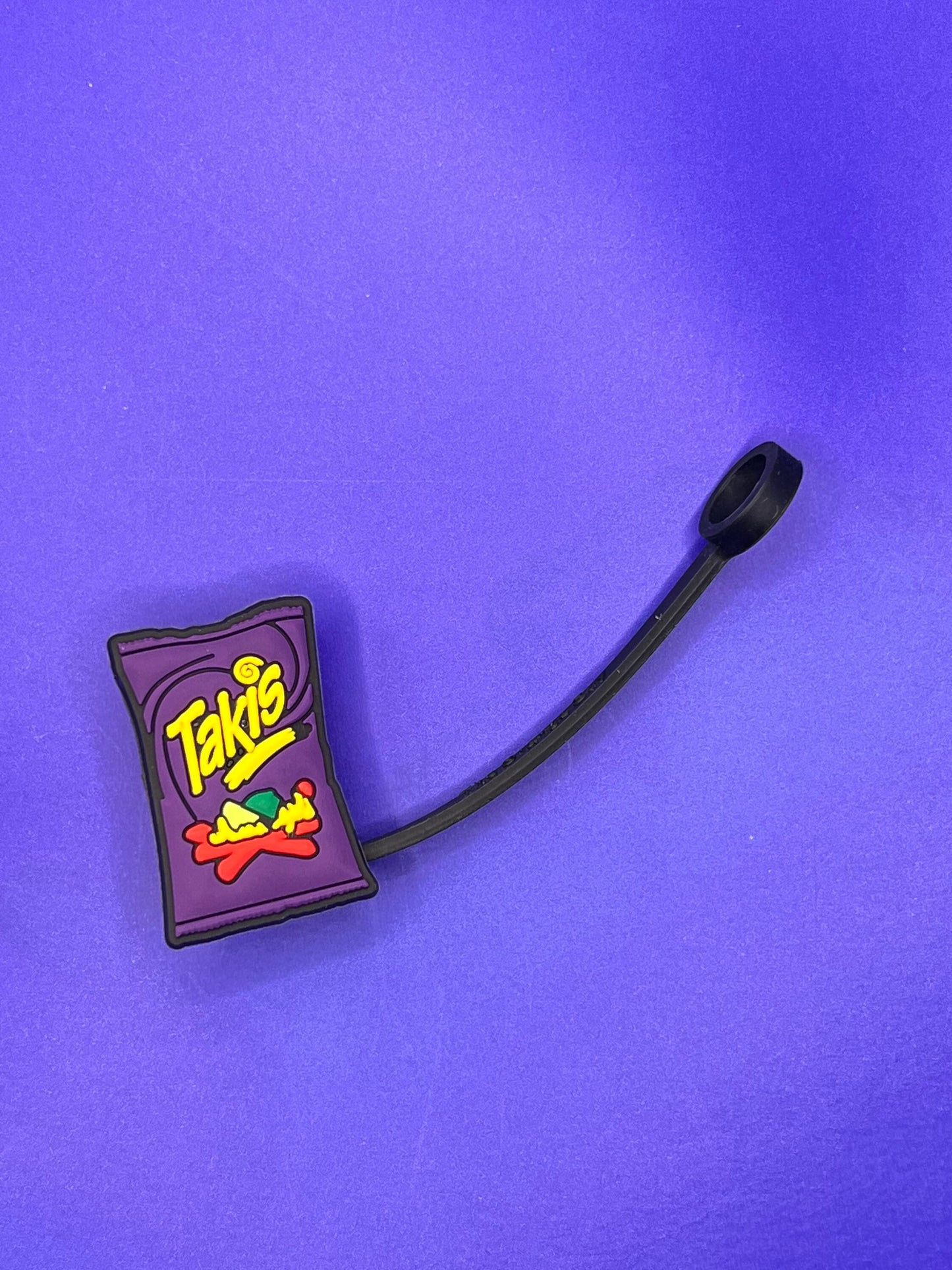 Straw Tip Cover-Reusable Drinking Straw Tips (Takis and corn)