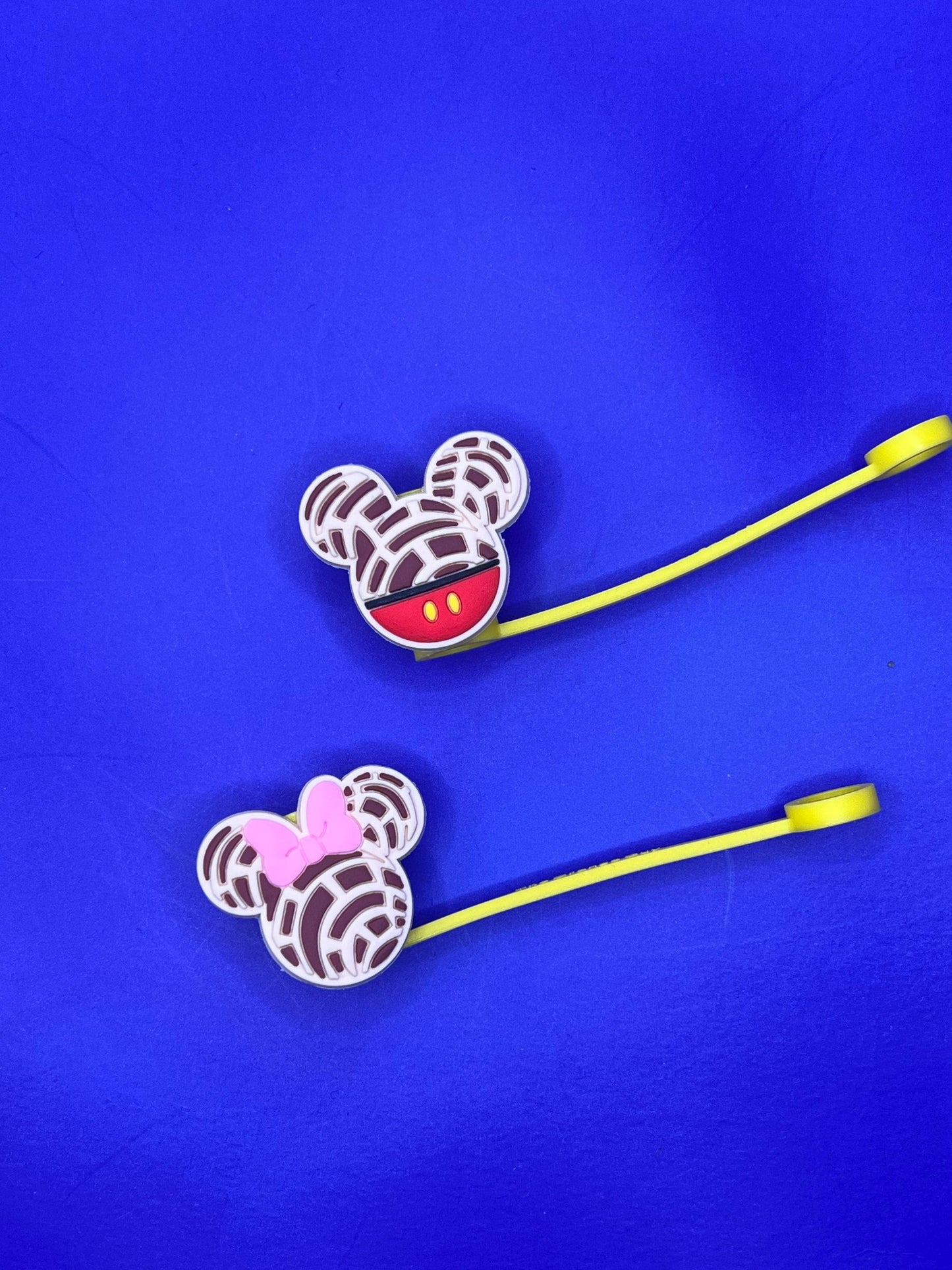 Conchas Mickey Straw Tips