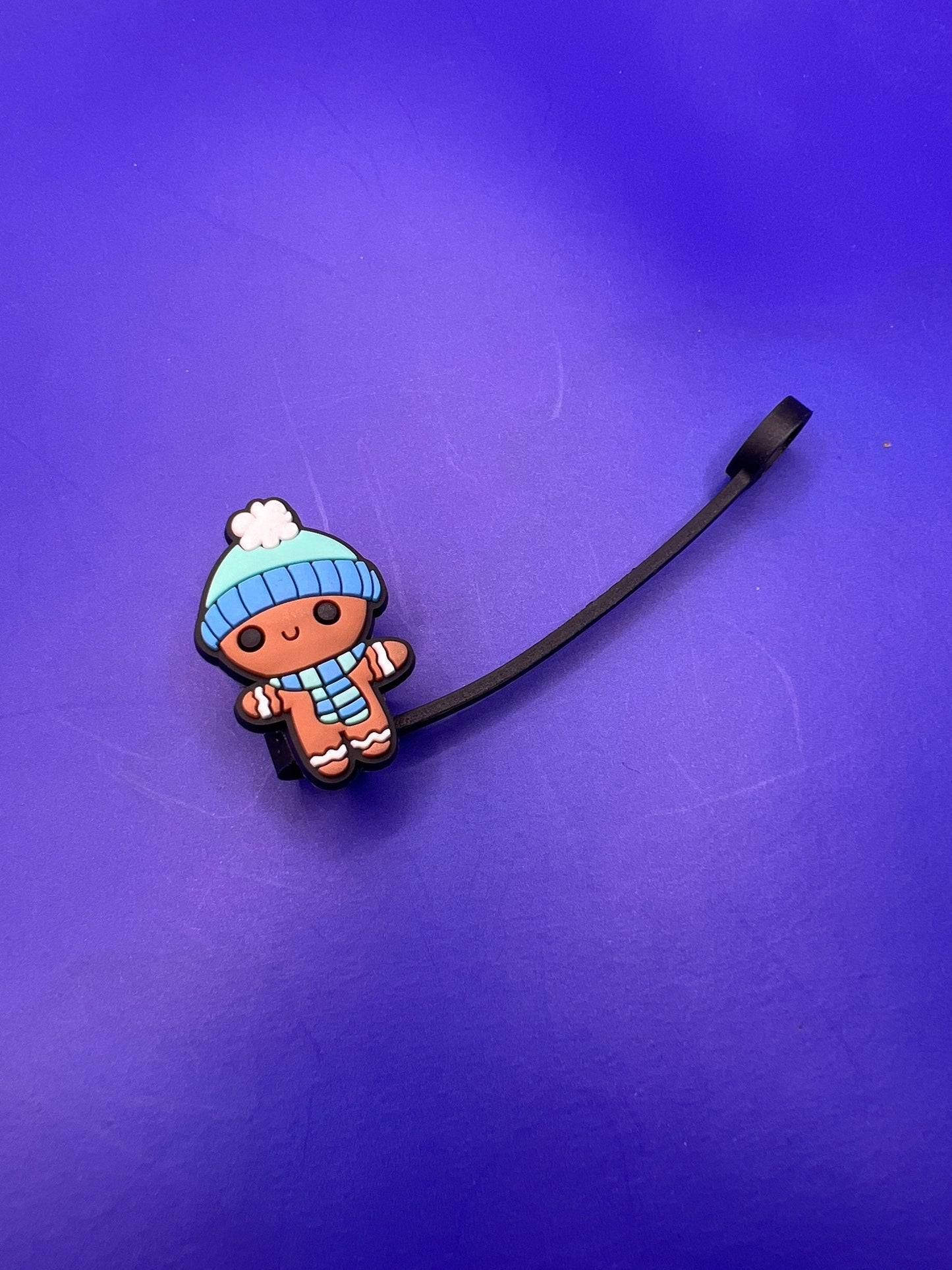 Gingerbread straw tip covers