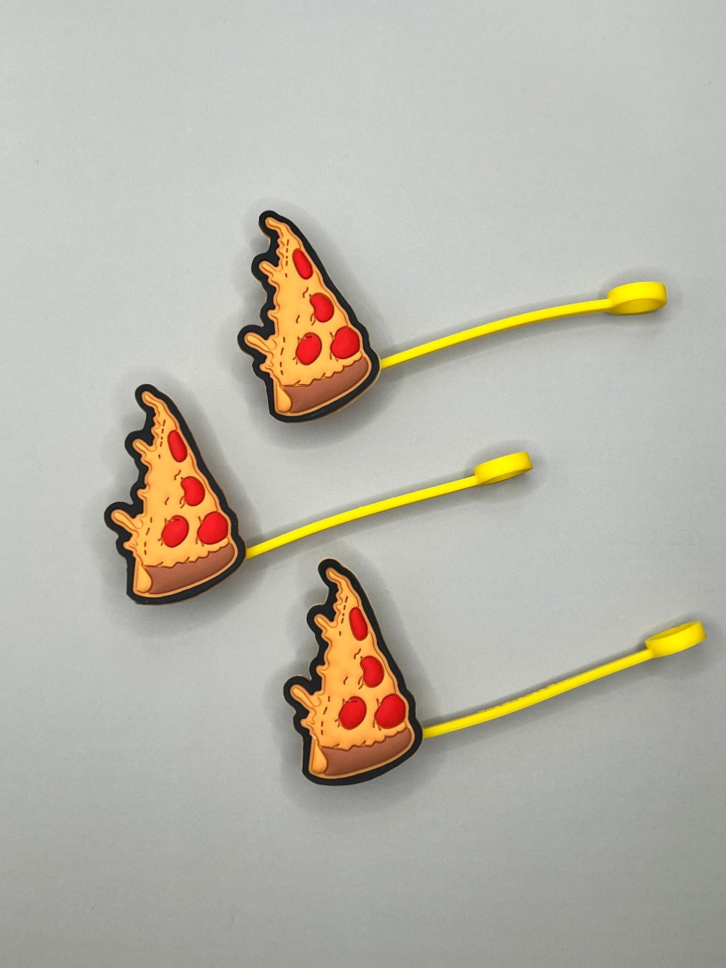 Pizza lovers Straw Tips cover
