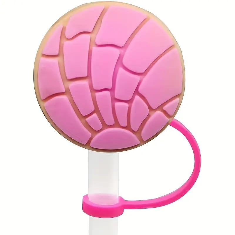 6pcs Cute Straw Covers,Straw Tip Covers for Stanley Cups Accessories,Reusable Silicone Straw Tip,Anti-dust Soft Straw Toppers Drinking Straw Tips Lids for 7-8 mm