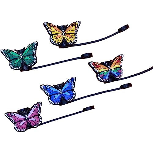 Straw Tip Cover-Reusable Drinking Straw Tips (BUTTERFLY BUNDLE)