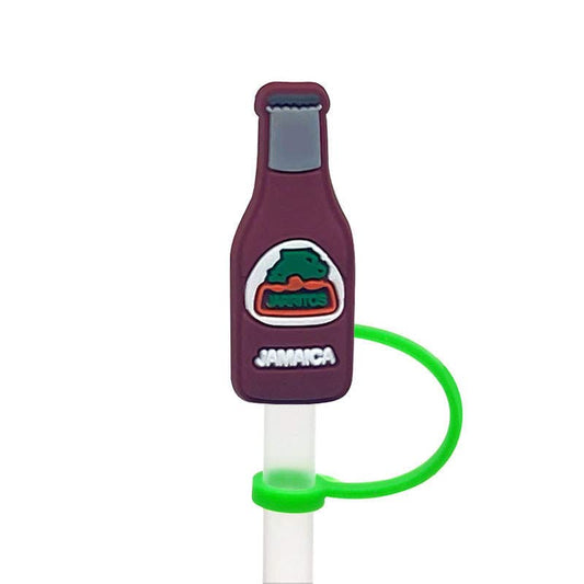 Reusable Drinking Straw Tips- (JAMAICA), 2.3CM
