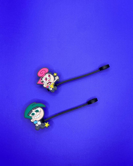 Classic Cartoons Straw Tips