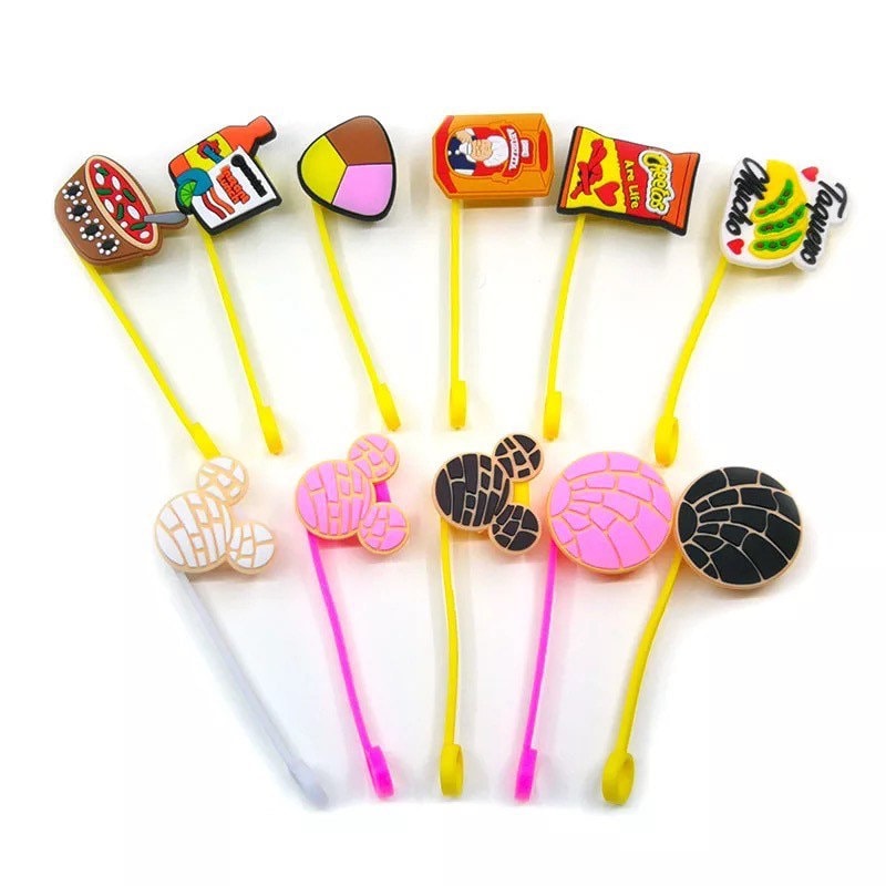 Mexican Straw Toppers set
