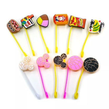 Mexican Straw Toppers set