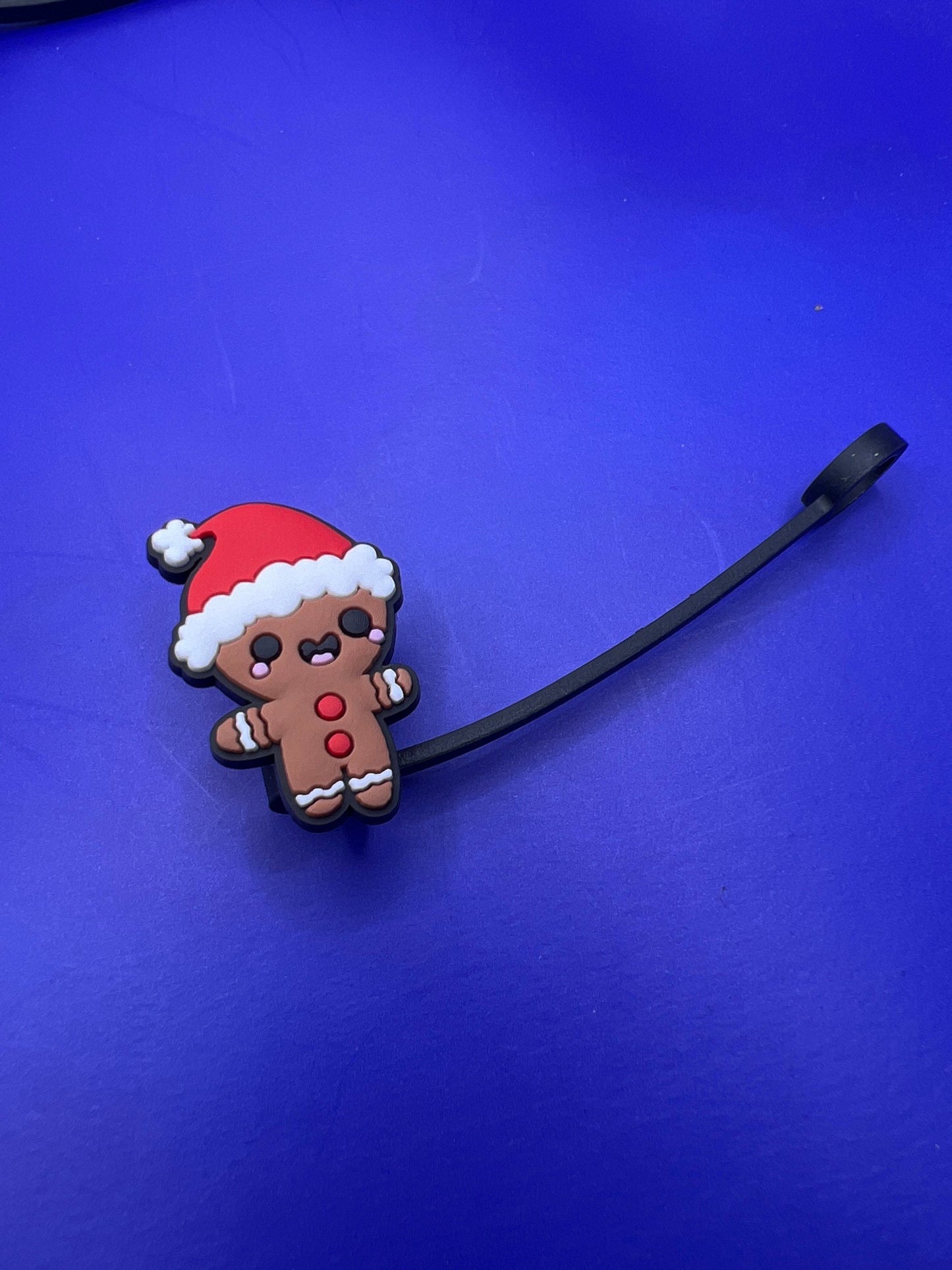 Gingerbread straw tip covers