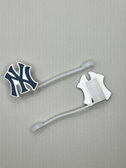 Cubs, Yankees, LA straw tip cover