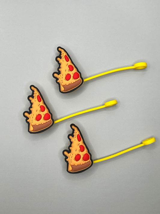 Pizza lovers Straw Tips cover