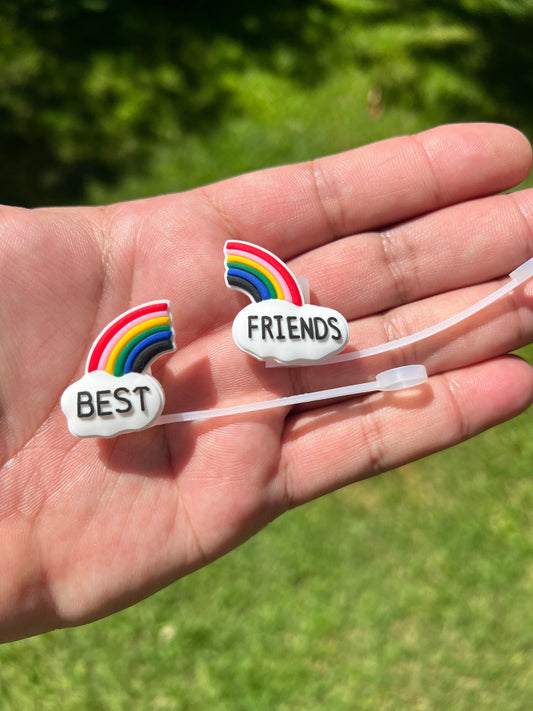 Best Friends Straw Toppers